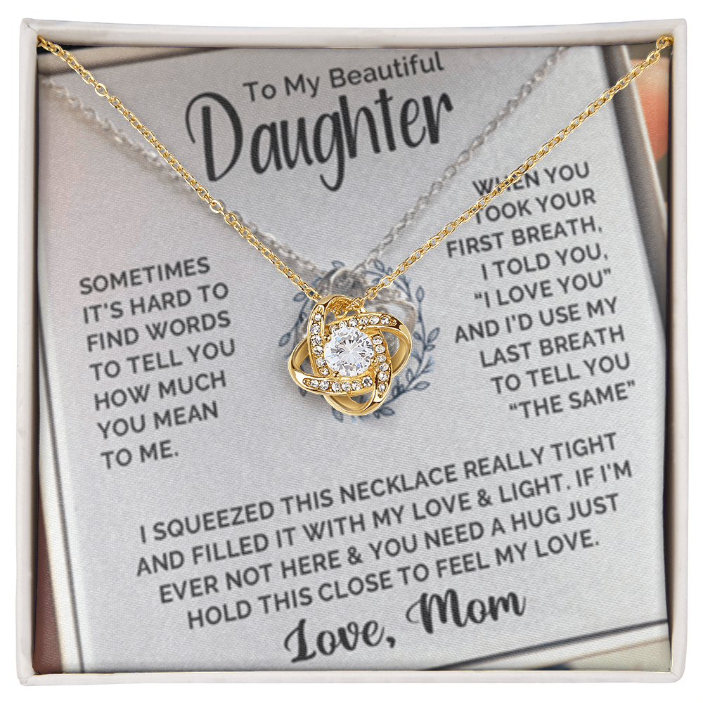 To My Beautiful Daughter - Sometimes It's Hard