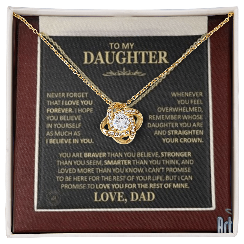 To My Daughter - Never Forget That I Love You Forever