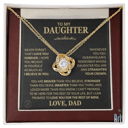To My Daughter - Never Forget That I Love You Forever
