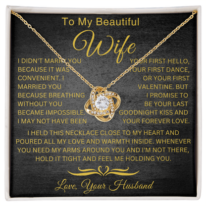 To My Wife - Impossible  - Love Knot