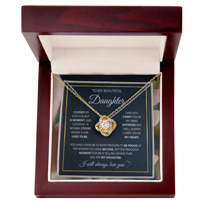 To My Beautiful Daughter - I Closed My Eyes