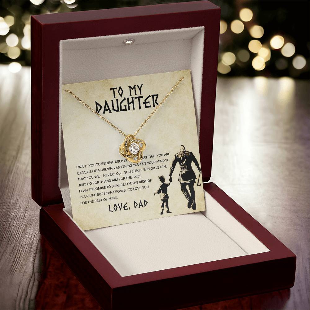 To My Daughter, You Will Never Lose