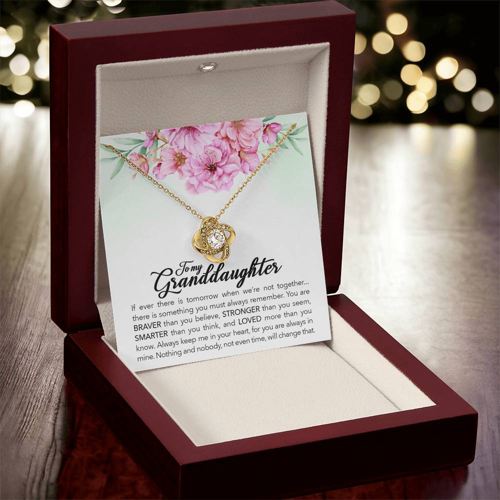 To My Granddaughter, Always Keep Me In Your Heart,