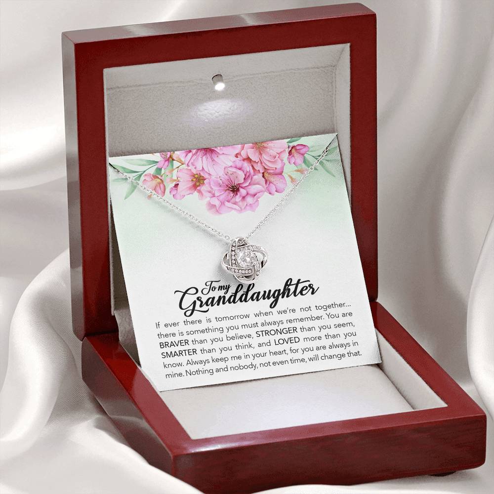 To My Granddaughter, Always Keep Me In Your Heart,