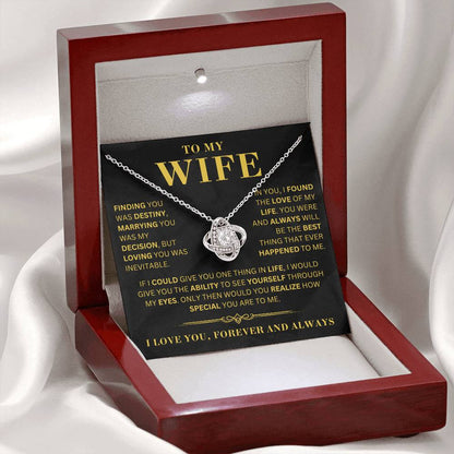 To My Wife - Finding You Was Destiny - LoveKnot