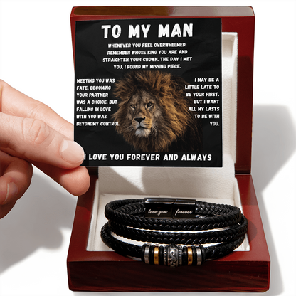 To My Man - Remember - Forever Bracelet
